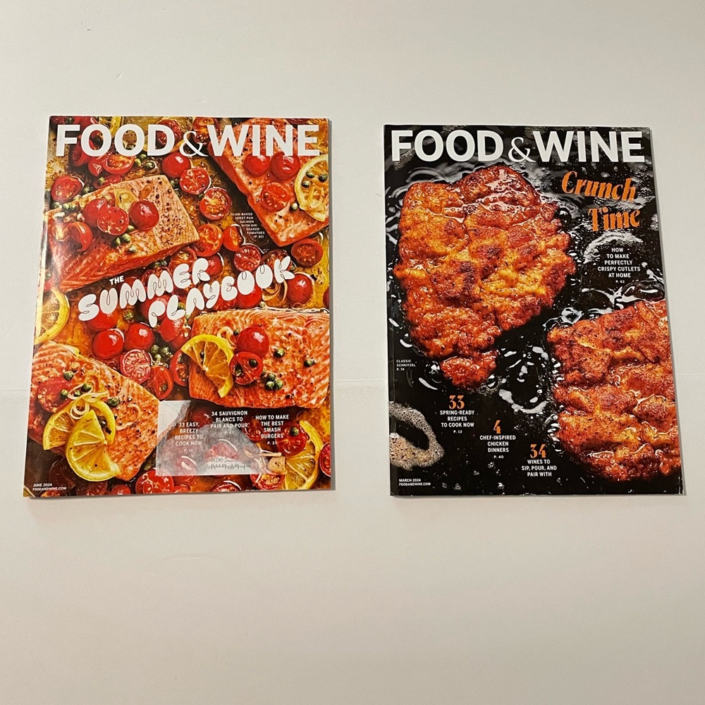 2 Food & Wine Magazine (March 2024 Issue) Crunch Time